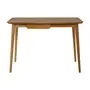 MESA 1 GAVETA 1,10 M X 55 CM SKAND - CAJUEIRO JAPONÊS - Foto 1