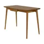 MESA 1 GAVETA 1,10 M X 55 CM SKAND - CAJUEIRO JAPONÊS - Foto 2