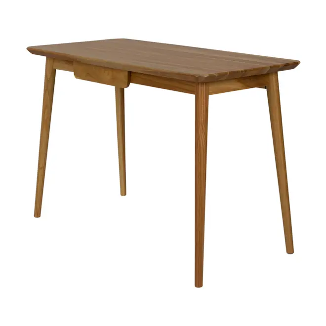 MESA 1 GAVETA 1,10 M X 55 CM SKAND - CAJUEIRO JAPONÊS - Foto 2