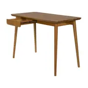 MESA 1 GAVETA 1,10 M X 55 CM SKAND - CAJUEIRO JAPONÊS - Foto 3