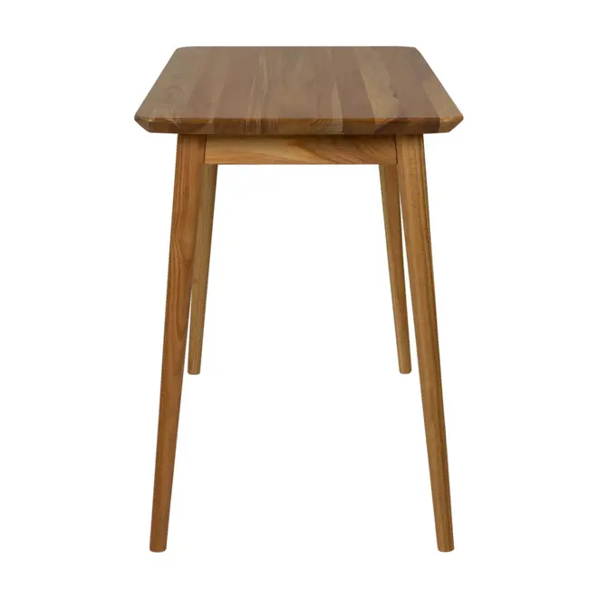 MESA 1 GAVETA 1,10 M X 55 CM SKAND - CAJUEIRO JAPONÊS - Foto 4