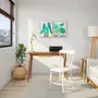MESA 1 GAVETA 1,10 M X 55 CM SKAND - CAJUEIRO JAPONÊS - Foto 9