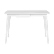 MESA DE ESCRITÓRIO 1 GAVETA 1,10 M X 55 CM SKAND - BRANCO - Foto 1