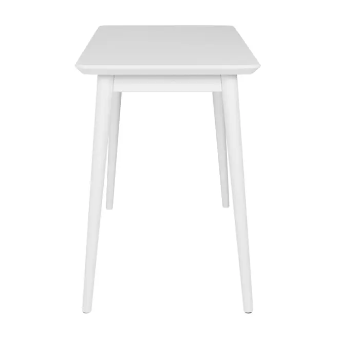 MESA DE ESCRITÓRIO 1 GAVETA 1,10 M X 55 CM SKAND - BRANCO - Foto 4