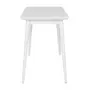 MESA DE ESCRITÓRIO 1 GAVETA 1,10 M X 55 CM SKAND - BRANCO - Foto 4