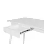 MESA DE ESCRITÓRIO 1 GAVETA 1,10 M X 55 CM SKAND - BRANCO - Foto 5