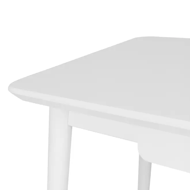 MESA DE ESCRITÓRIO 1 GAVETA 1,10 M X 55 CM SKAND - BRANCO - Foto 6