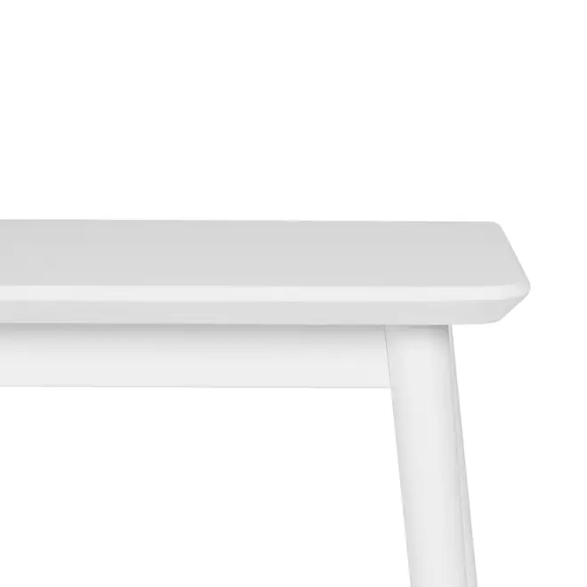 MESA DE ESCRITÓRIO 1 GAVETA 1,10 M X 55 CM SKAND - BRANCO - Foto 7