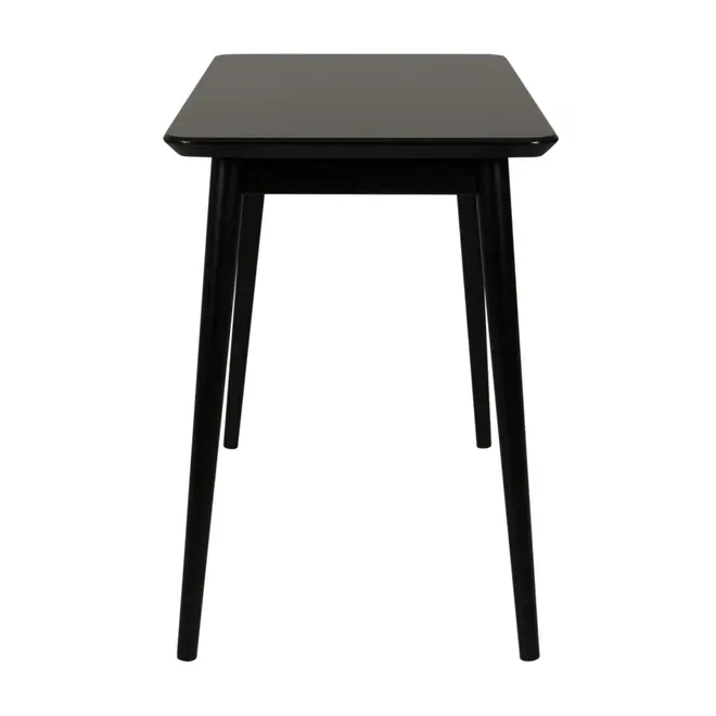 MESA DE ESCRITÓRIO 1 GAVETA 1,10 M X 55 CM SKAND - PRETO - Foto 4