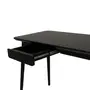 MESA DE ESCRITÓRIO 1 GAVETA 1,10 M X 55 CM SKAND - PRETO - Foto 5
