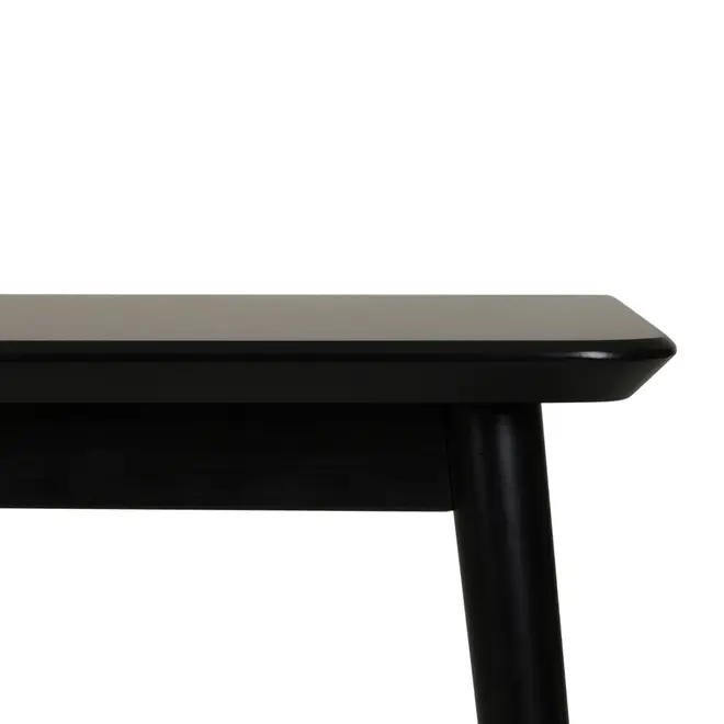 MESA DE ESCRITÓRIO 1 GAVETA 1,10 M X 55 CM SKAND - PRETO - Foto 7