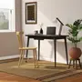 MESA DE ESCRITÓRIO 1 GAVETA 1,10 M X 55 CM SKAND - PRETO - Foto 9