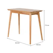 APARADOR/MESA 90 CM X 45 CM SKAND - CAJUEIRO JAPONÊS - Foto 7