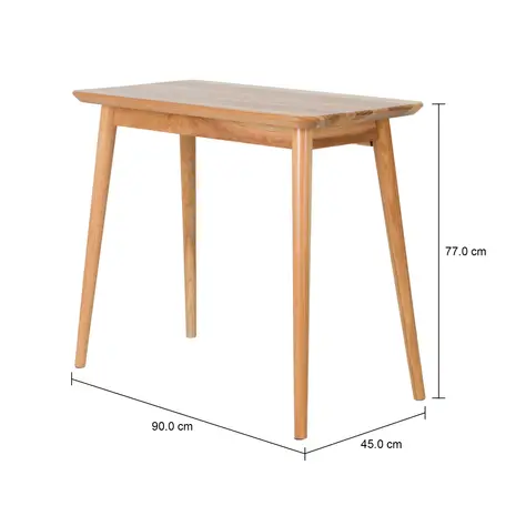 Imagem com medidas do produto APARADOR/MESA 90 CM X 45 CM SKAND