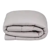EDREDOM DUPLA-FACE CASAL/QUEEN 2,40 M X 2,50 M MISCELLAN - BEGE/CAMELO - Foto 5