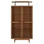 CRISTALEIRA 2 PORTAS COM MARQUISE 1 M X 2,03 M PILOTIS - NOZES/INCOLOR - Foto 1