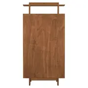 CRISTALEIRA 2 PORTAS COM MARQUISE 1 M X 2,03 M PILOTIS - NOZES/INCOLOR - Foto 9
