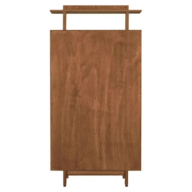CRISTALEIRA 2 PORTAS COM MARQUISE 1 M X 2,03 M PILOTIS - NOZES/INCOLOR - Foto 9