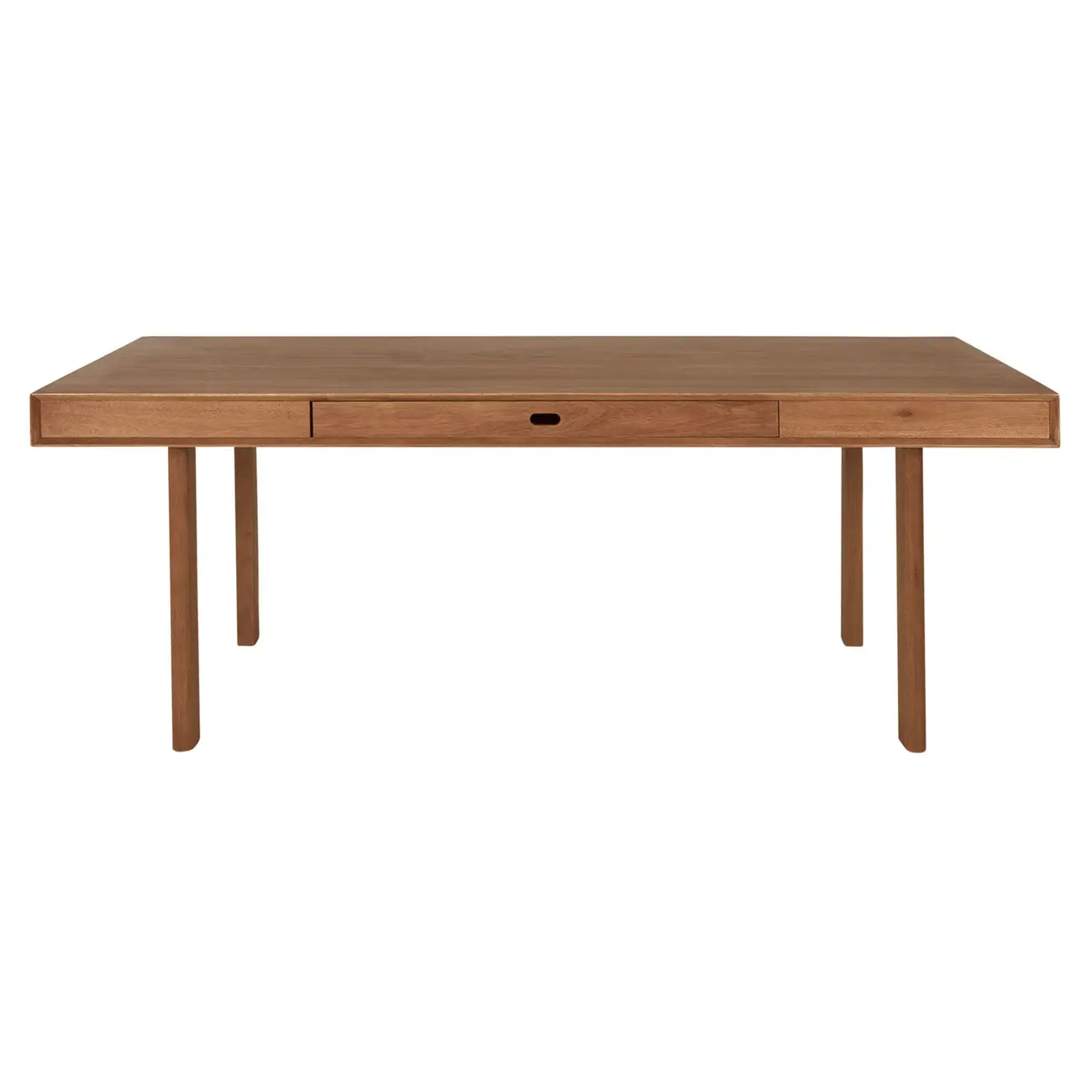 MESA 1 GAVETA 2 M X 97 CM PILOTIS - NOZES - Foto 7