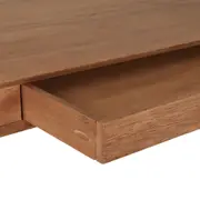 MESA 1 GAVETA 2 M X 97 CM PILOTIS - NOZES - Foto 9