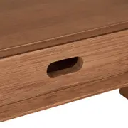 MESA 1 GAVETA 2 M X 97 CM PILOTIS - NOZES - Foto 10