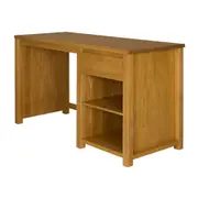 ESCRIVANINHA 1 GAVETA 1,30 M X 55 CM MASSY - AMÊNDOA - Foto 2