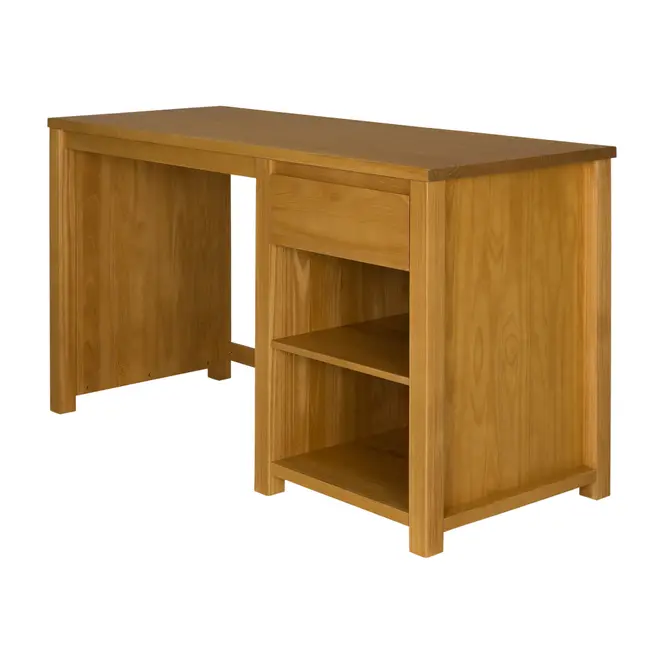 ESCRIVANINHA 1 GAVETA 1,30 M X 55 CM MASSY - AMÊNDOA - Foto 2