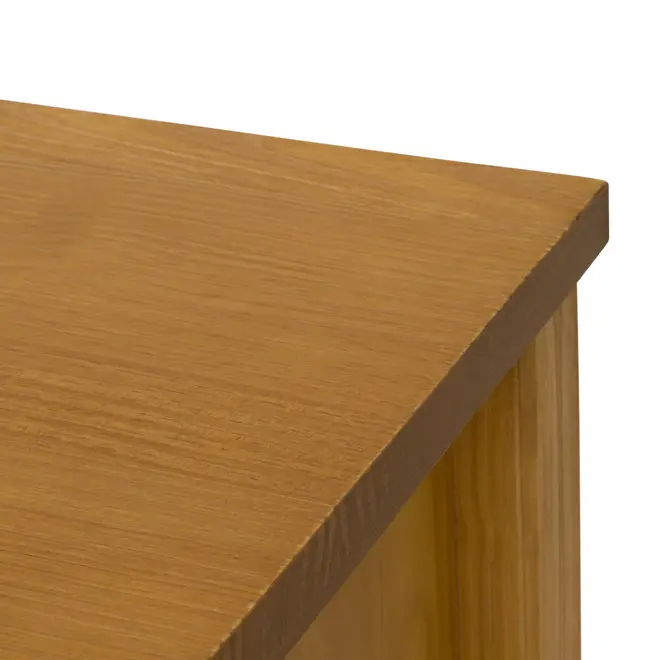 ESCRIVANINHA 1 GAVETA 1,30 M X 55 CM MASSY - AMÊNDOA - Foto 7