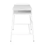 GABARITO ESCRIVANINHA 93 CM X 56 CM - BRANCO/BRANCO - Foto 3