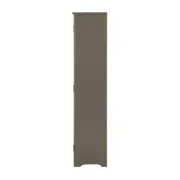 CRISTALEIRA 2 PORTAS 98 CM X 1,80 M CHAMBÉRY - GRIS BRULÉ/INCOLOR - Foto 5