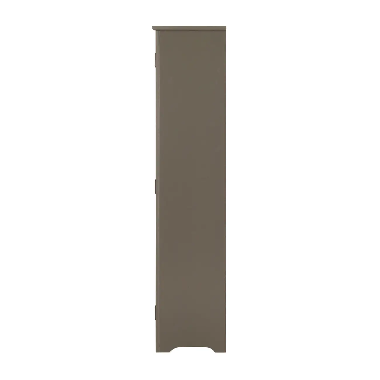 CRISTALEIRA 2 PORTAS 98 CM X 1,80 M CHAMBÉRY - GRIS BRULÉ/INCOLOR - Foto 5