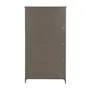 CRISTALEIRA 2 PORTAS 98 CM X 1,80 M CHAMBÉRY - GRIS BRULÉ/INCOLOR - Foto 10