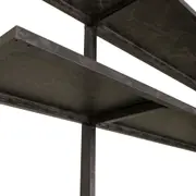 ESTANTE PARA TV DE ATÉ 75 POLEGADAS 2,40 M X 2,10 M BRASP - GRAFITE FOSFATIZADO - Foto 7