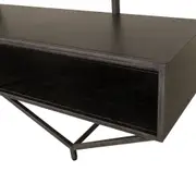 ESTANTE PARA TV DE ATÉ 75 POLEGADAS 2,40 M X 2,10 M BRASP - GRAFITE FOSFATIZADO - Foto 8