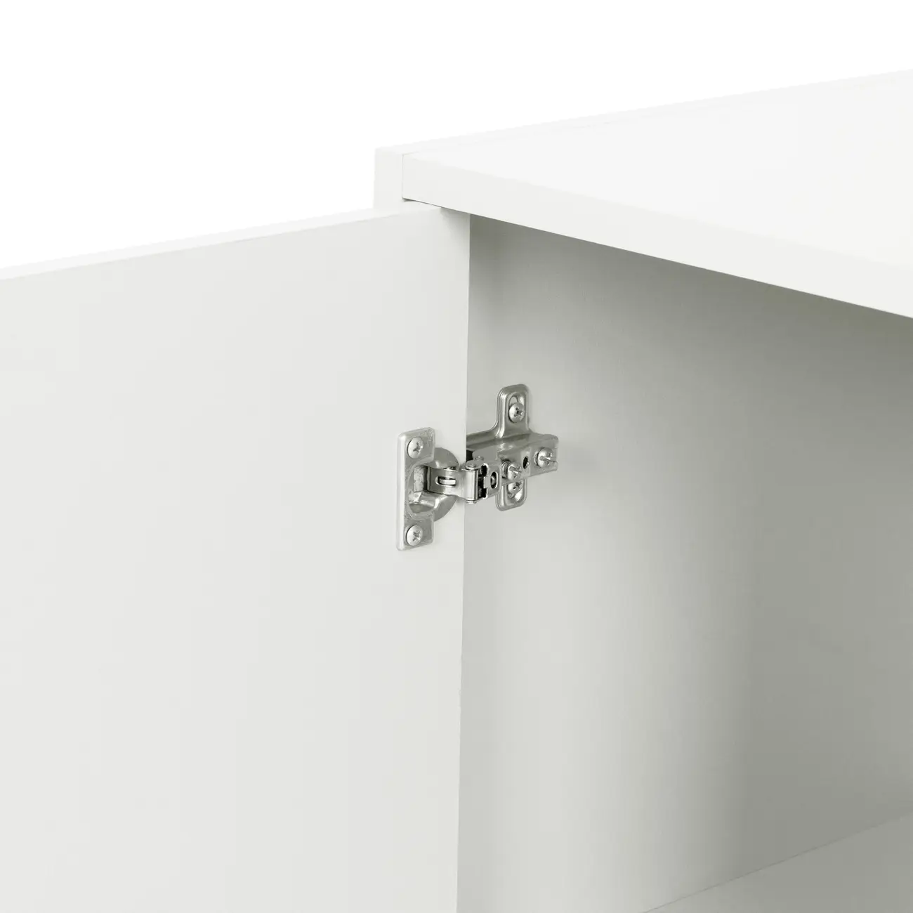 ARMÁRIO DE COZINHA AÉREO 1,20 M 3 PORTAS LIN - BRANCO/NOZES - Foto 7