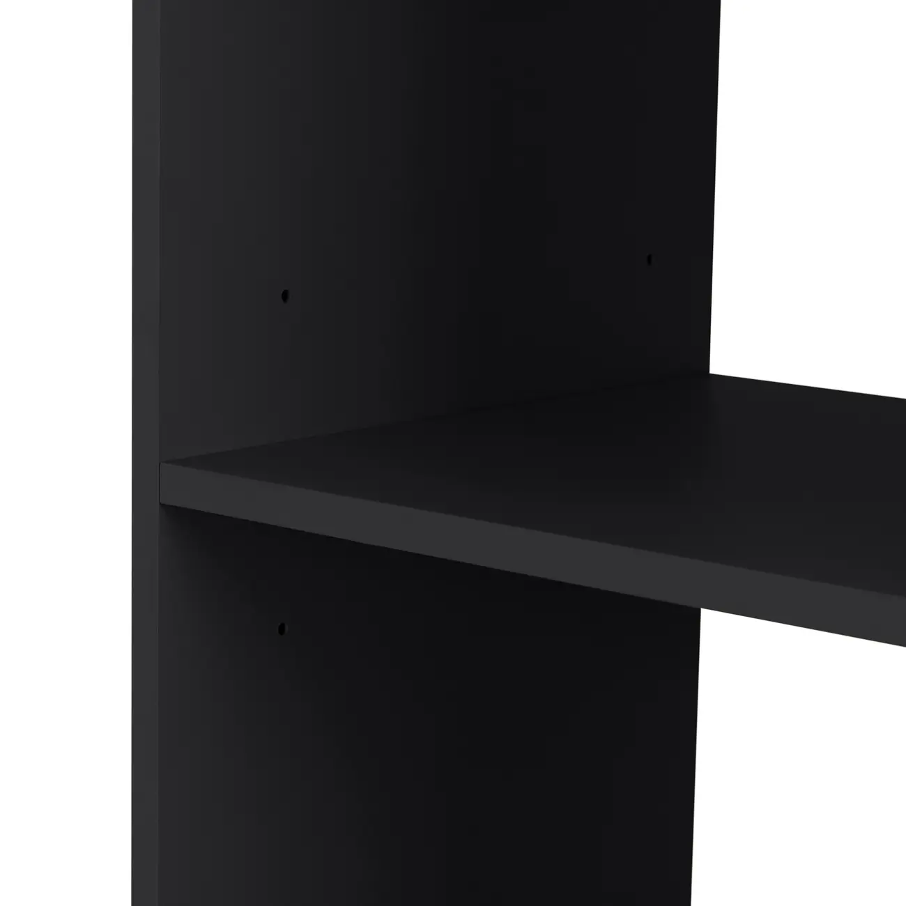 PANELEIRO 2 PORTAS 60 CM X 2,21 M LIN - PRETO/NOZES - Foto 8