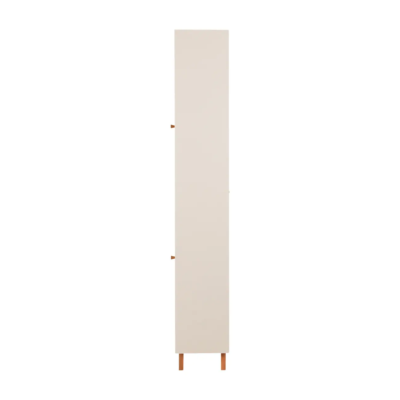PANELEIRO 2 PORTAS 60 CM X 2,21 M LIN - BEGE/NOZES - Foto 5