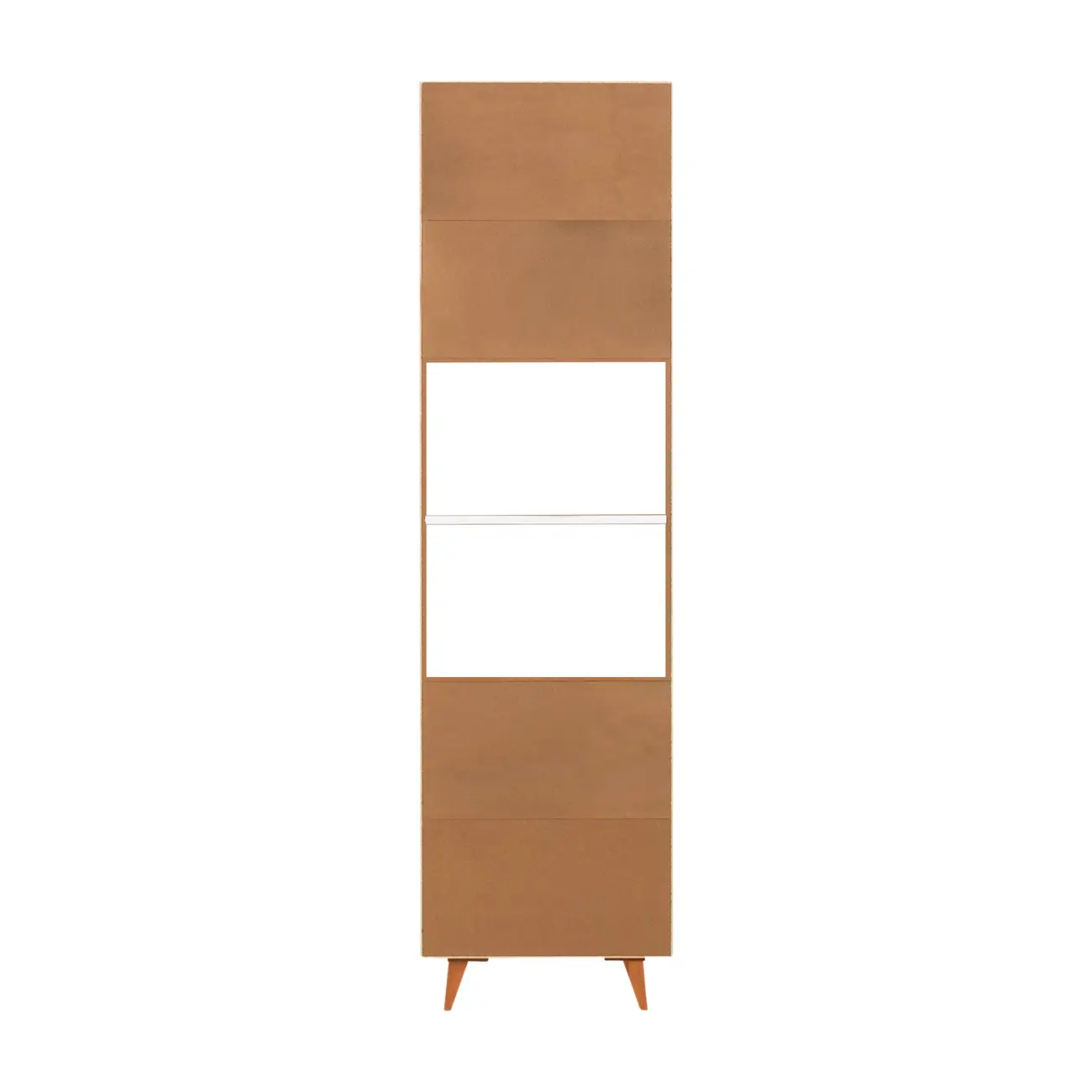 PANELEIRO 2 PORTAS 60 CM X 2,21 M LIN - BEGE/NOZES - Foto 6