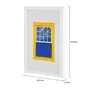 QUADRO 30 CM X 44 CM JANELAS I - BRANCO/MULTICOR - Foto 3