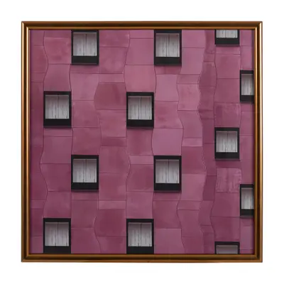 QUADRO ROSE I 42 CM X 42 CM