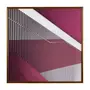 QUADRO ROSE IV 62 CM X 62 CM - COBRE/RODONITA - Foto 1