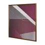 QUADRO ROSE IV 62 CM X 62 CM - COBRE/RODONITA - Foto 2