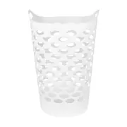 CESTO PARA ROUPA FLEXIS - BRANCO - Foto 1