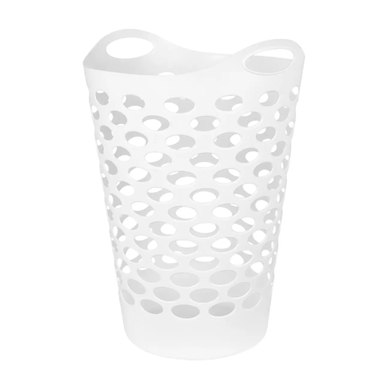 CESTO PARA ROUPA FLEXIS - BRANCO - Foto 2