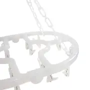 VARAL COM 16 PRENDEDORES HANG 'N HOLD - BRANCO TRANSLUCIDO - Foto 6