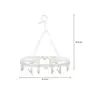 VARAL COM 16 PRENDEDORES HANG 'N HOLD - BRANCO TRANSLUCIDO - Foto 7