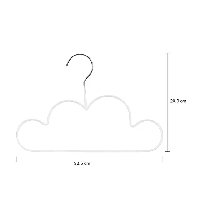 CABIDE INFANTIL COM 5 TURNED CLOUD - BRANCO - Foto 5