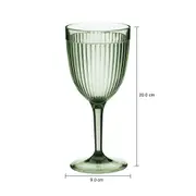 TAÇA ÁGUA/VINHO 400 ML STREAK - MUSGO - Foto 4