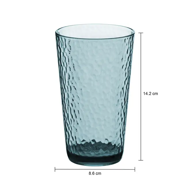 COPO LONG DRINK 500 ML DRUM - AZUL - Foto 4