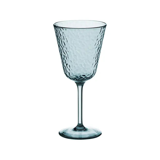TAÇA ÁGUA/VINHO 300 ML DRUM - AZUL - Foto 1